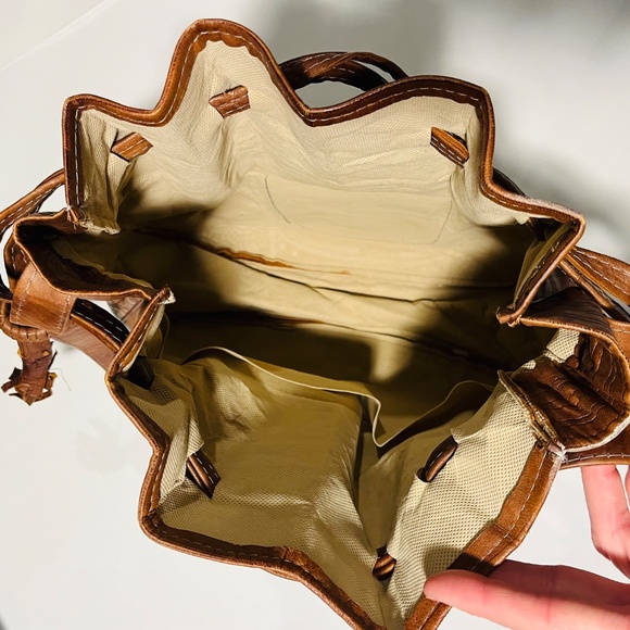 Vintage leather bag purse - Picture 4 of 4